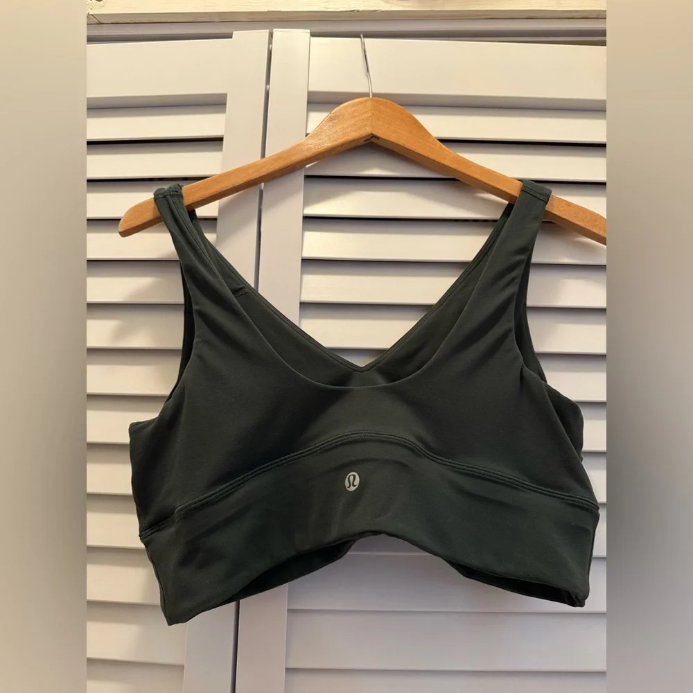 lululemon athletica Legacy Green Sports Bra